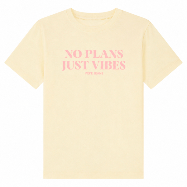 Pepe Jeans T-shirts hauts et polos Jaune - T-SHIRT CLEO - XS - Ref 26 €